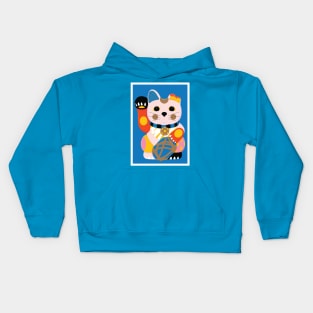 Keko: The Cat Illustration Kids Hoodie